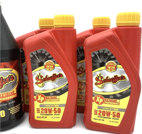 77 Cycles Schaeffer’s 3 Hole Oil Change Kit Harley-Davidson BT Touring